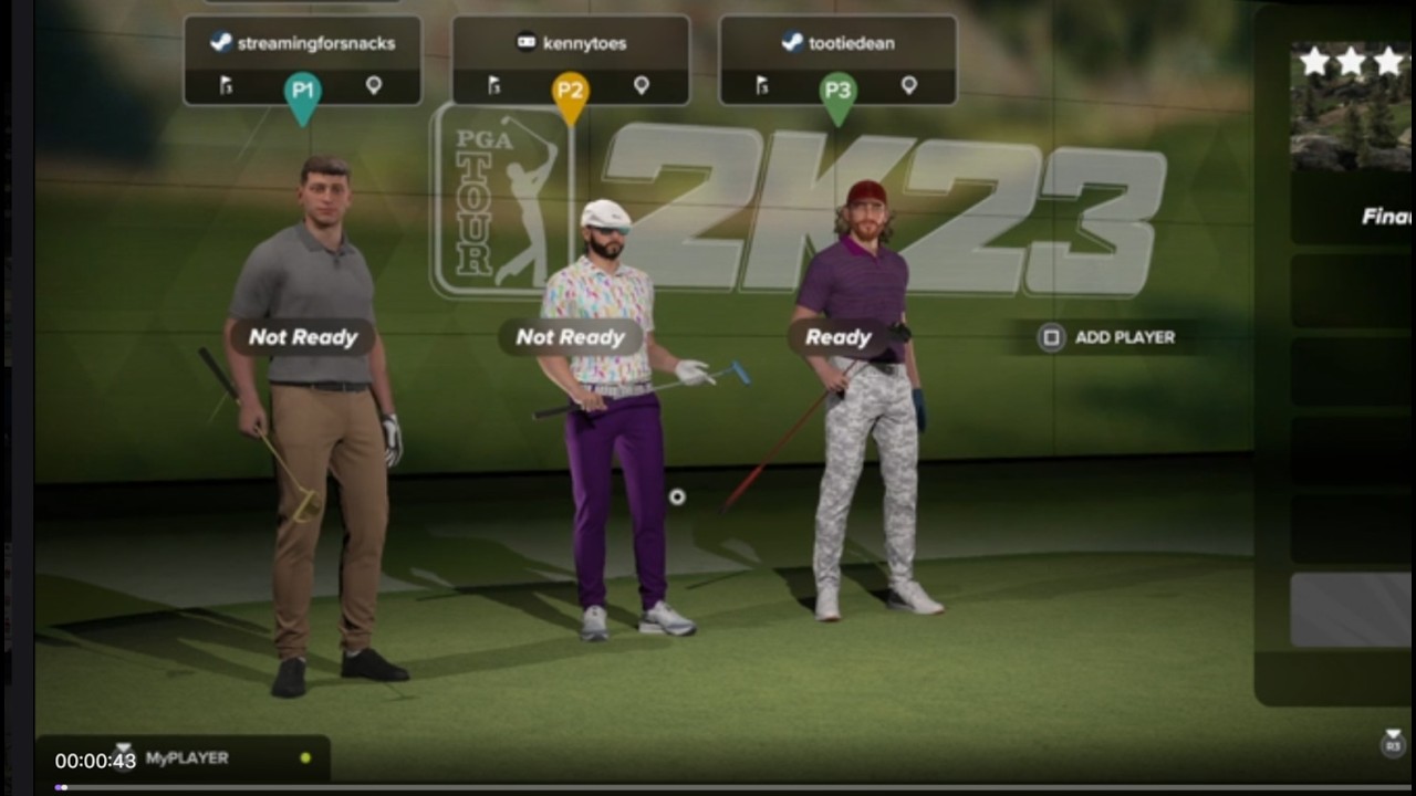 Wheel Golf Monthly with @tootiedean and @kennytoes