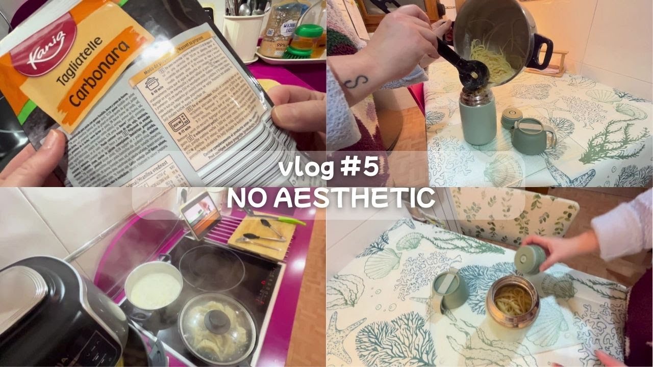 vlog 5 - estrenando termo y tallarines Lidl en tiempo récord