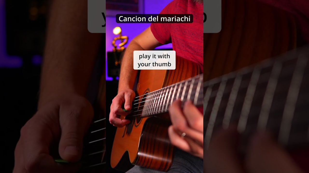CANCION DEL MARIACHI GUITAR TUTORIAL (+TABS)