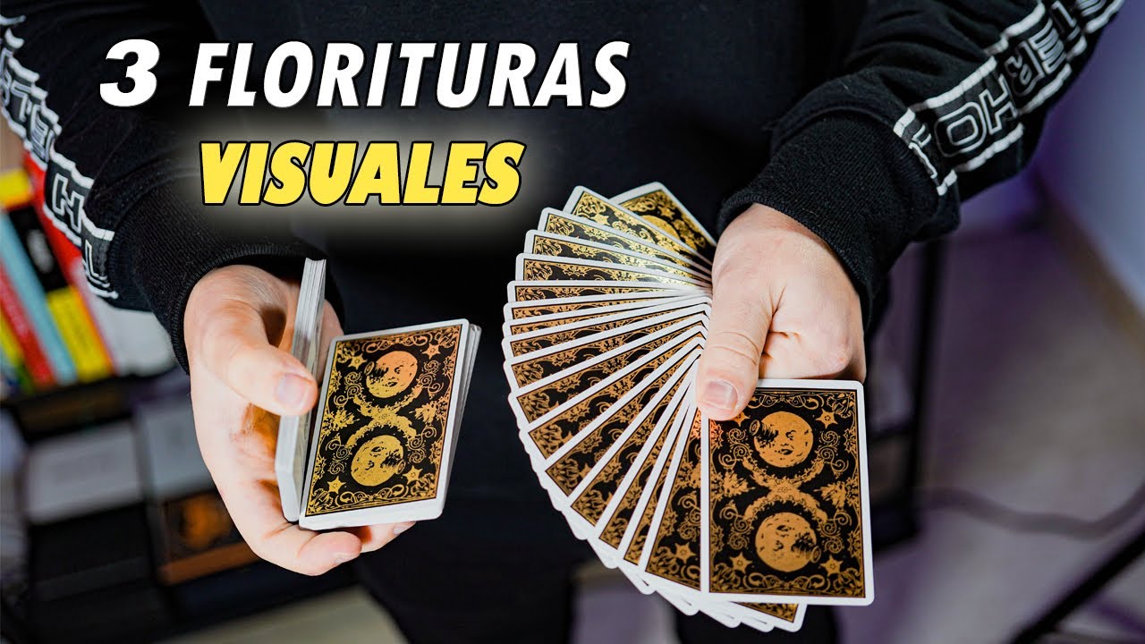 Aprende 3 INCREÍBLES Florituras con Cartas (Trucos de Magia)