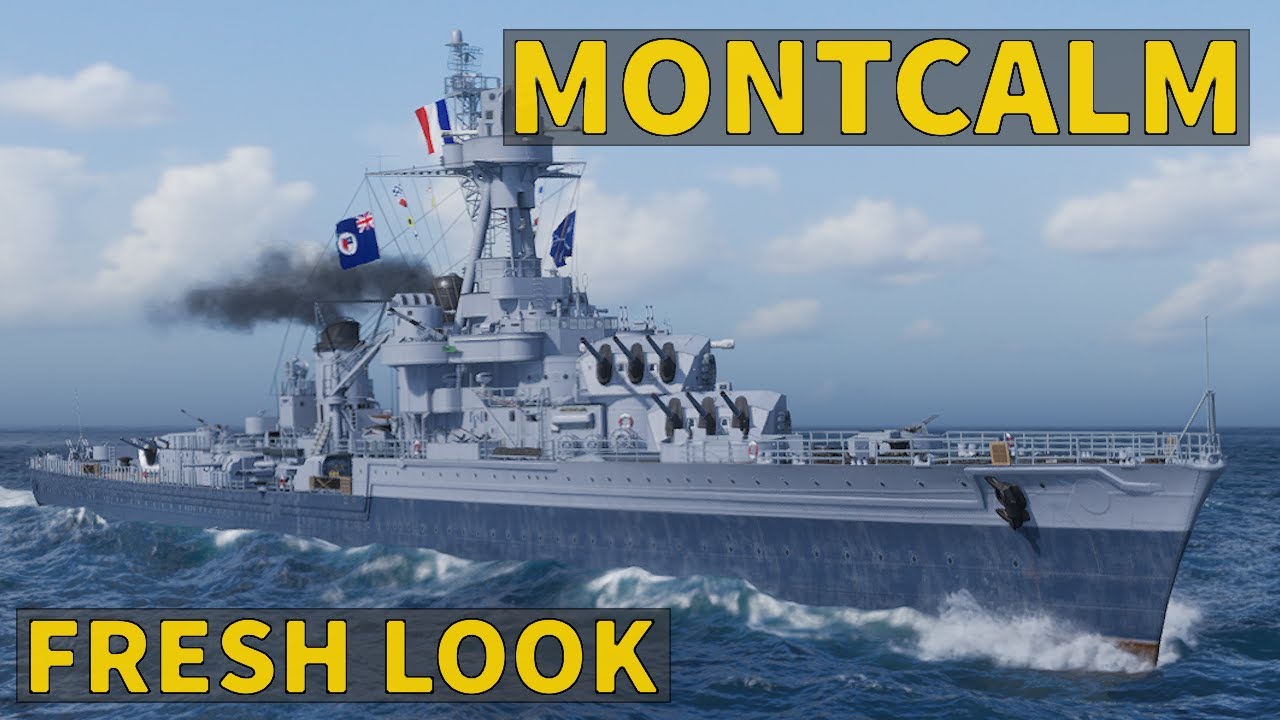 Монкальм &mdash; французский лёгкий крейсер 6-го уровня | World of Warships