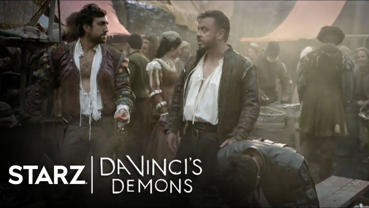 Da Vinci's Demons | Ep. 203 Clip: Pedestrian Artwork | STARZ