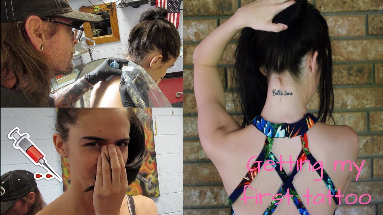 Getting my first tattoo | Vlog
