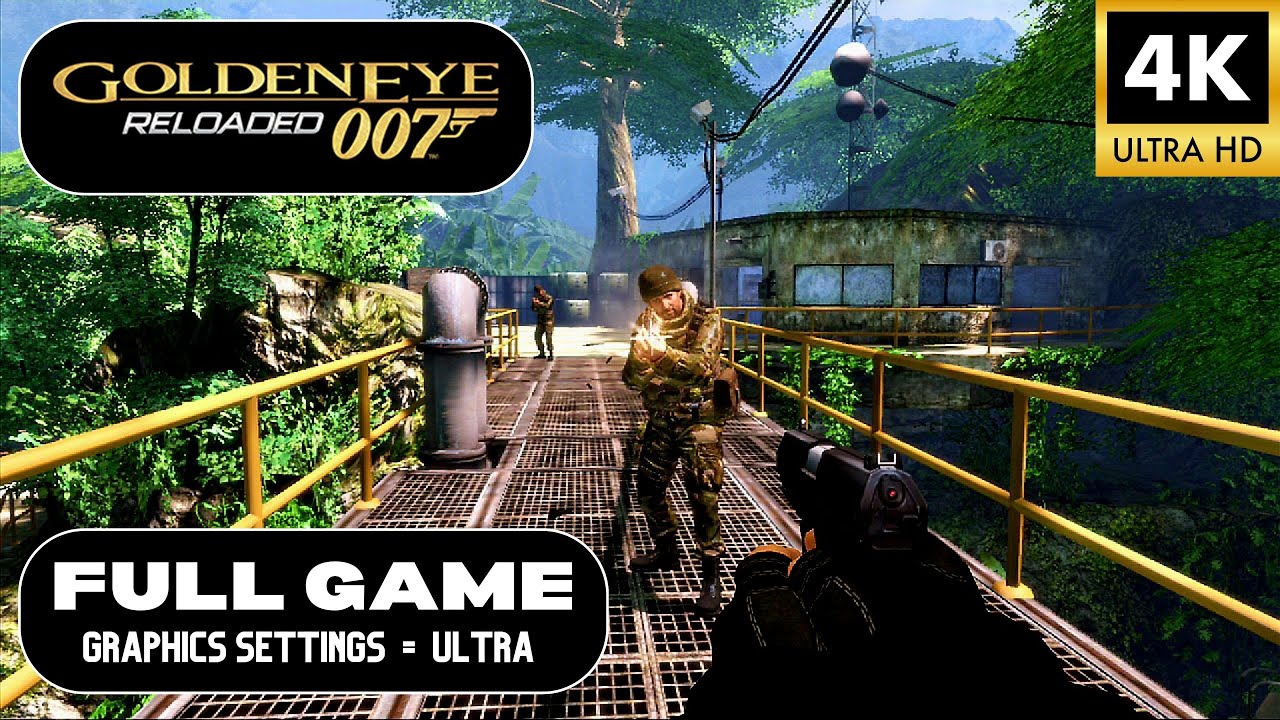 GoldenEye 007 Reloaded – Full Campaign (PC) – 4K 60FPS Ultra Settings | No Commentary