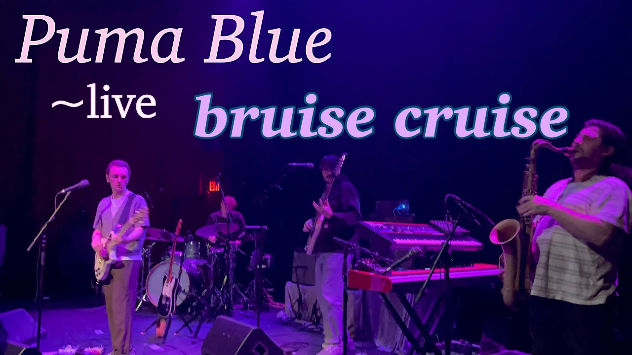 Bruise Cruise - Puma Blue Live