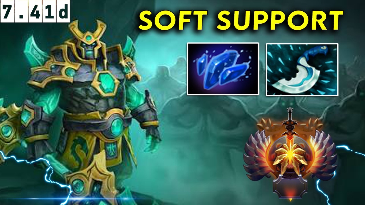 Earth Spirit Immortal Soft Support - Dota 2 Patch 7.41d Pro Pub Gameplay