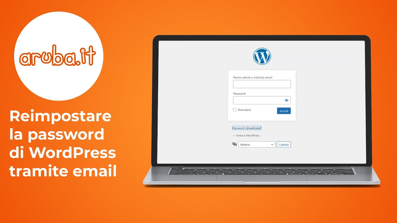 Reimpostare la password di WordPress tramite email - Guida