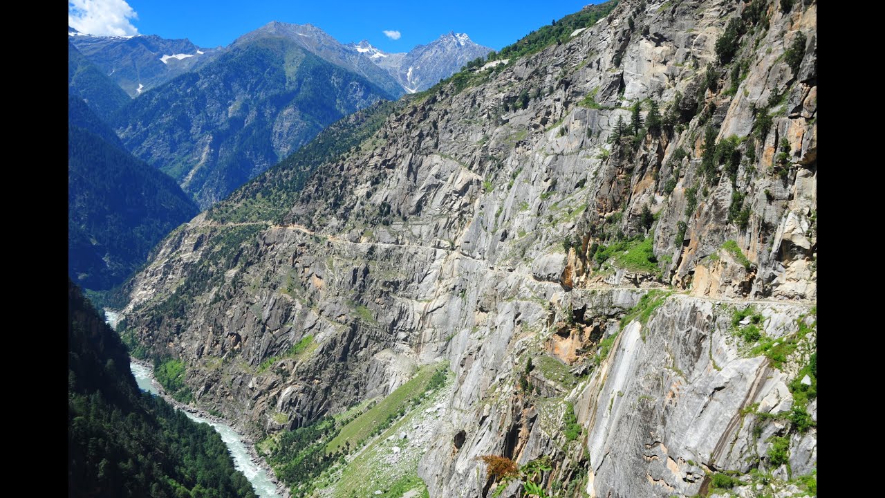 The Killar - Kishtwar Road in Kashmir
