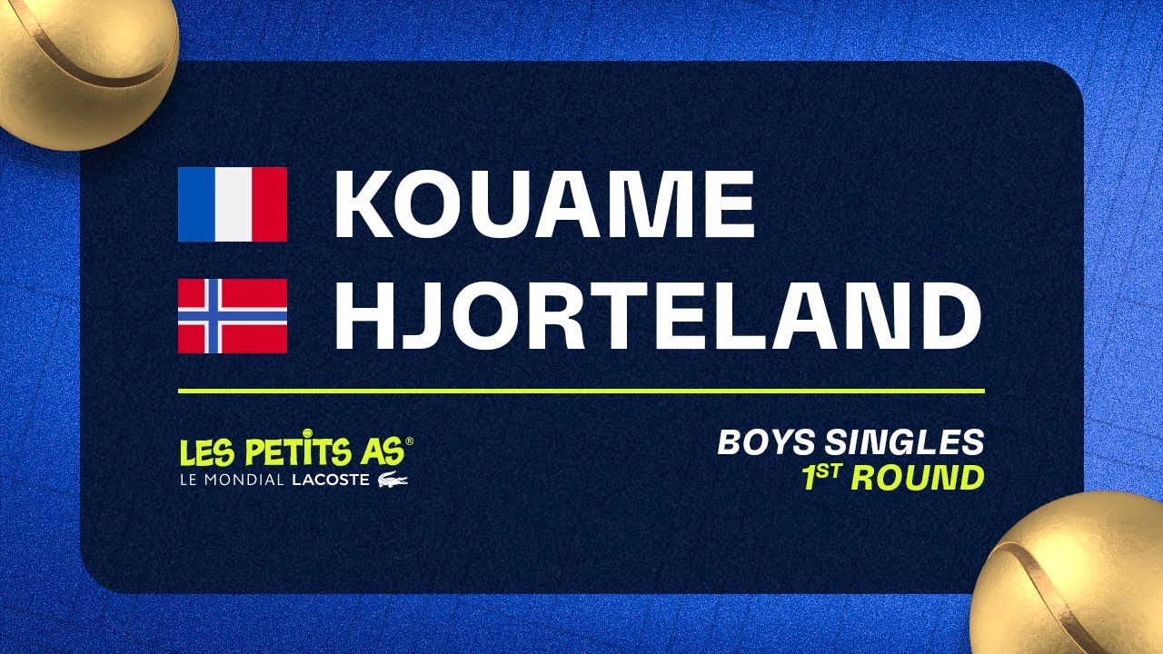 Les Petits As 2023 | Boys Singles 1R | Moise Kouame vs Paul Hjorteland