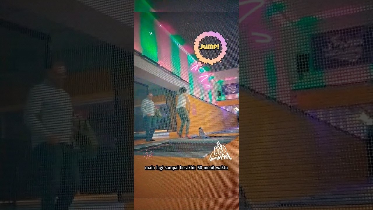Main Loncat Trampolin Jump House Chemnitz #shorts