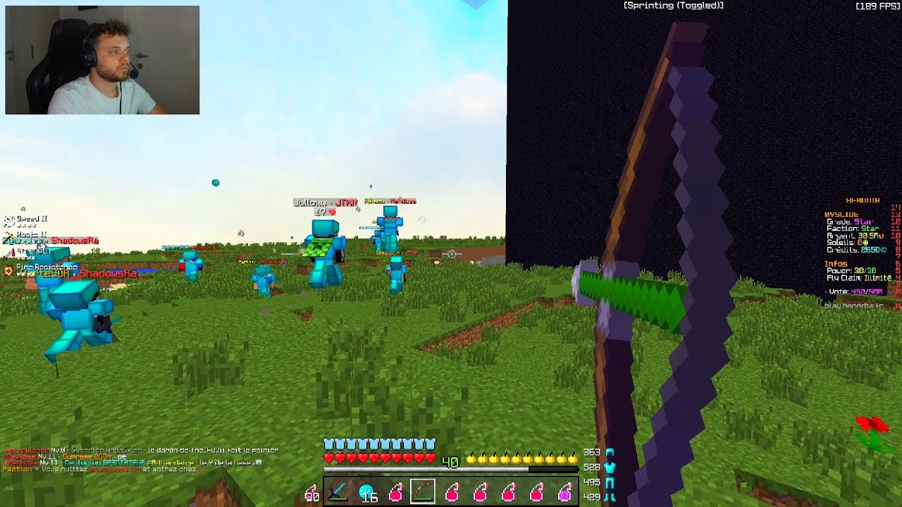Le plus Gros EVENT PILLAGE en PvP FACTION sur Minecraft !