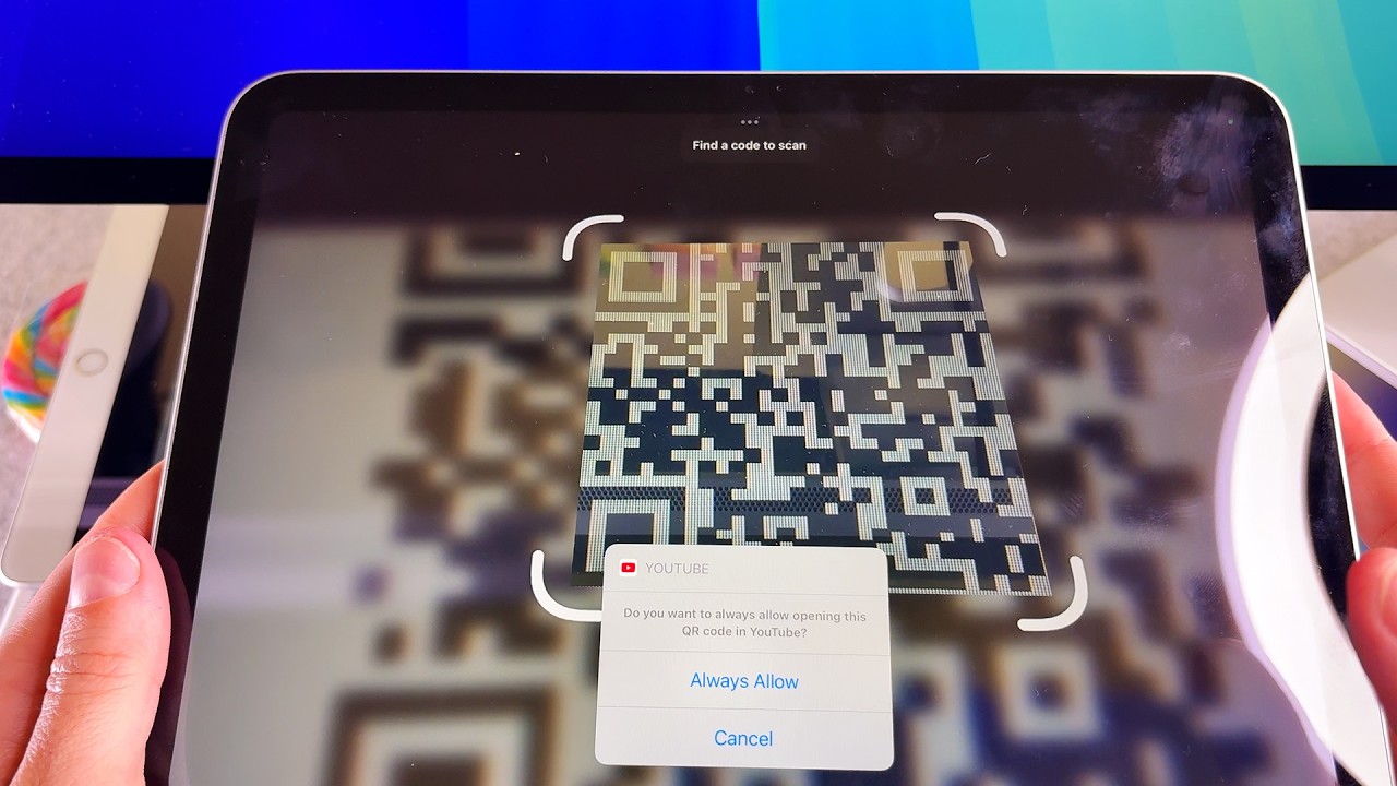How to Scan QR Code on the iPad 11th Generation