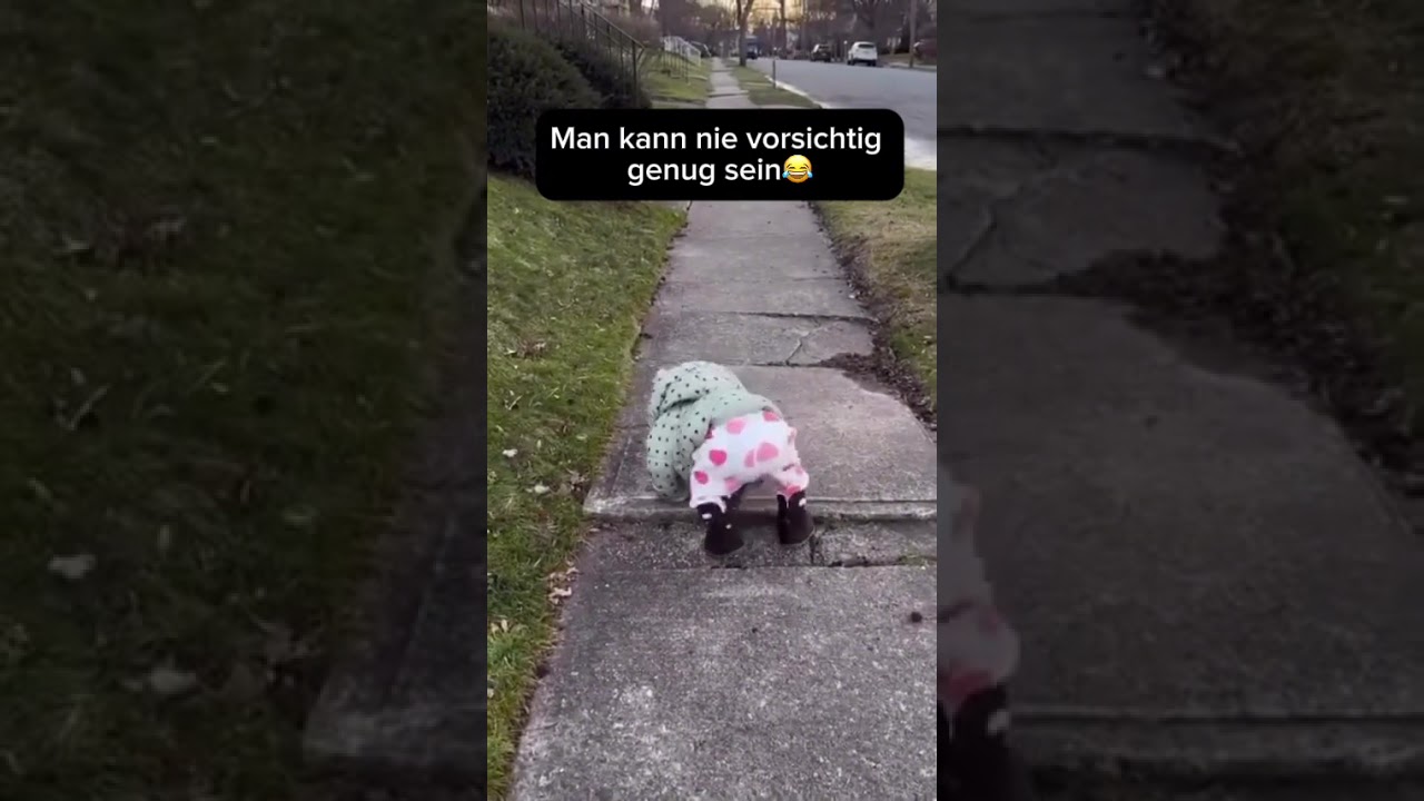 Man kann nie vorsichtig genug sein 😂😍