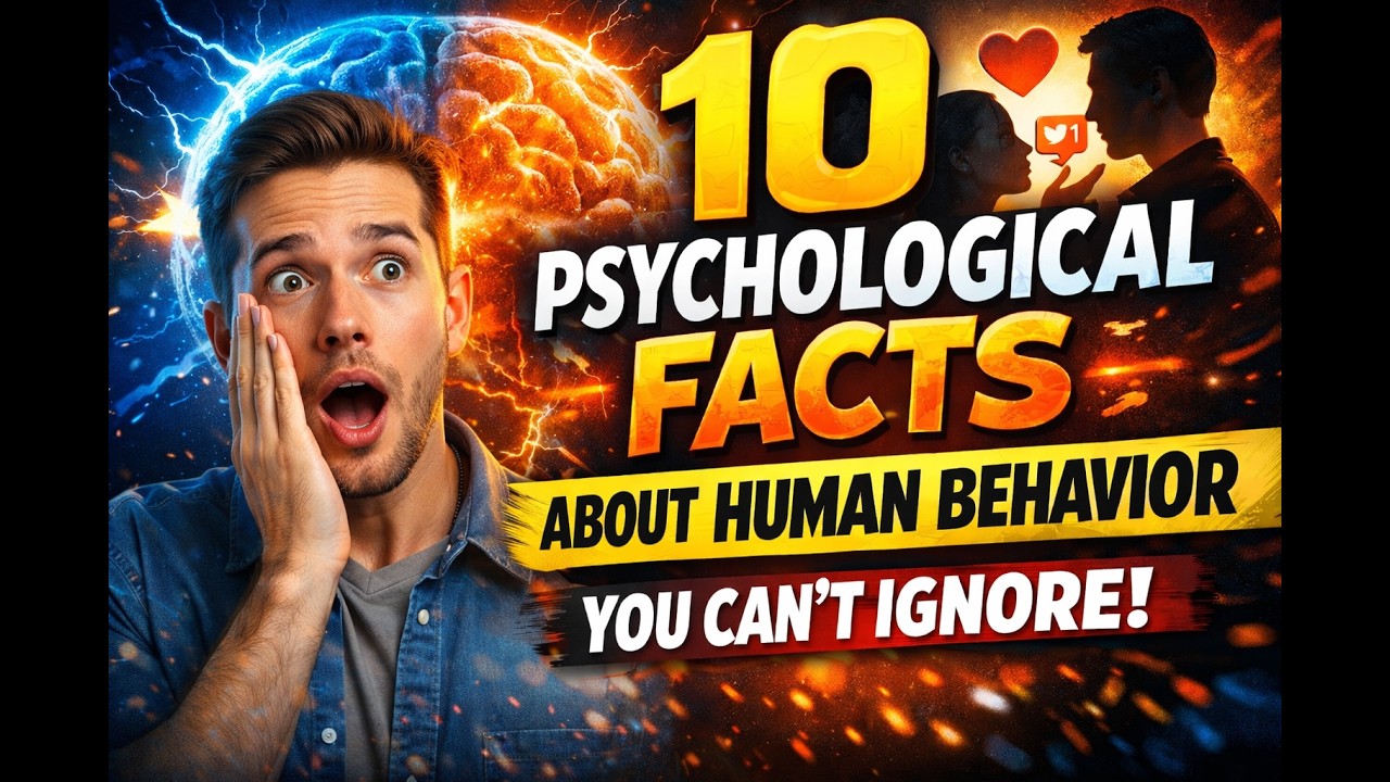 10 Psychological Facts About Human Behavior That Control Your Life