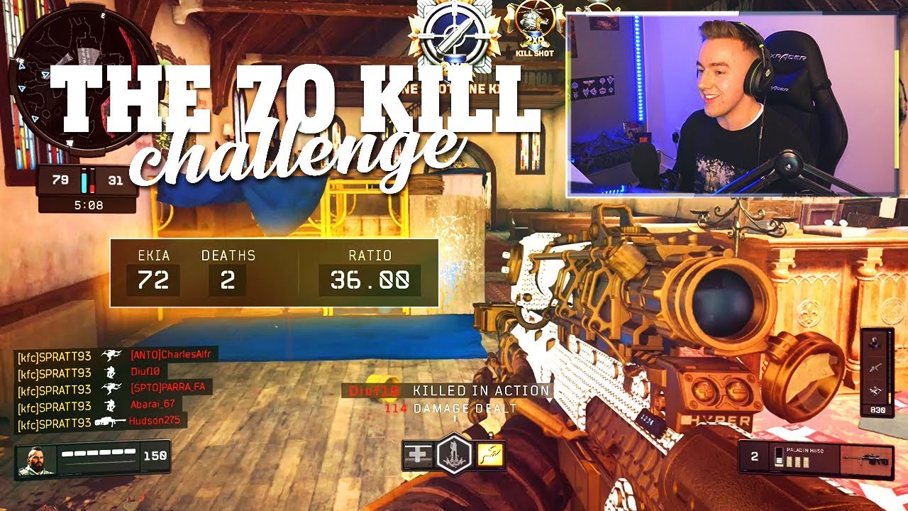The 70 KILL Challenge