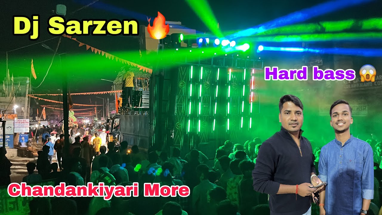 Dj Sarzen King 👑 चंदनकियारी में पहली बार ऐसा Roadshow देखने को मिला 😱🔥