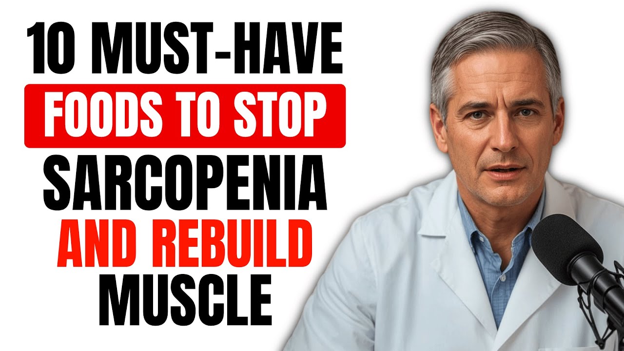 10 MUST-HAVE Foods That Stop Muscle Loss in Seniors ( Sarcopenia Prevention Diet )