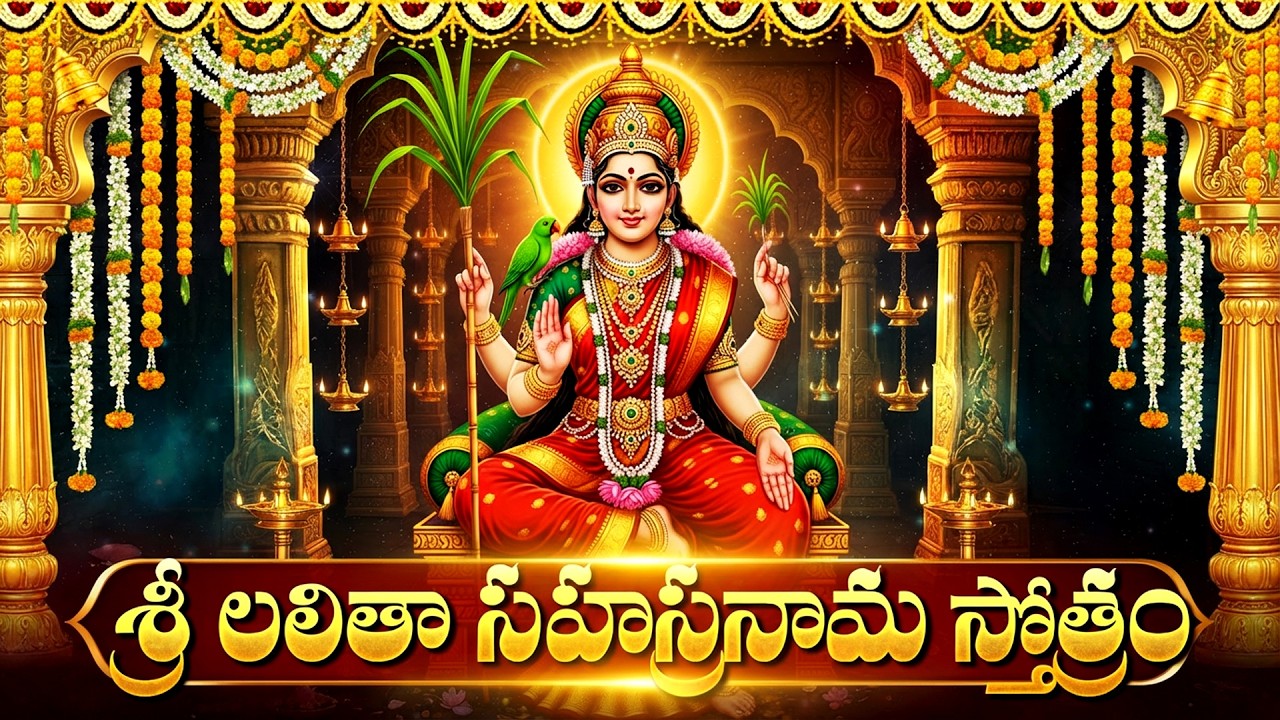 శ్రీ లలితా సహస్రనామం వింటే మీ ఇంట్లో డబ్బు బంగారం పెరుగుతాయి | Lalitha Sahasranamam Full Telugu