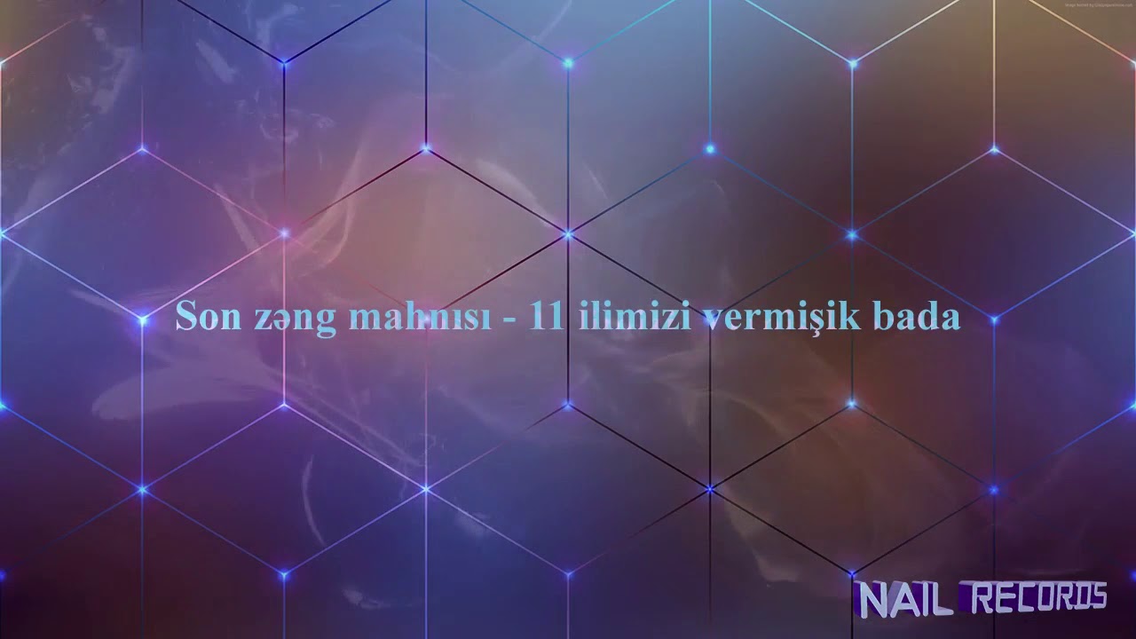 Son zeng mahnisi Murad Azerli - 11 ilimizi vermisik bada 2018