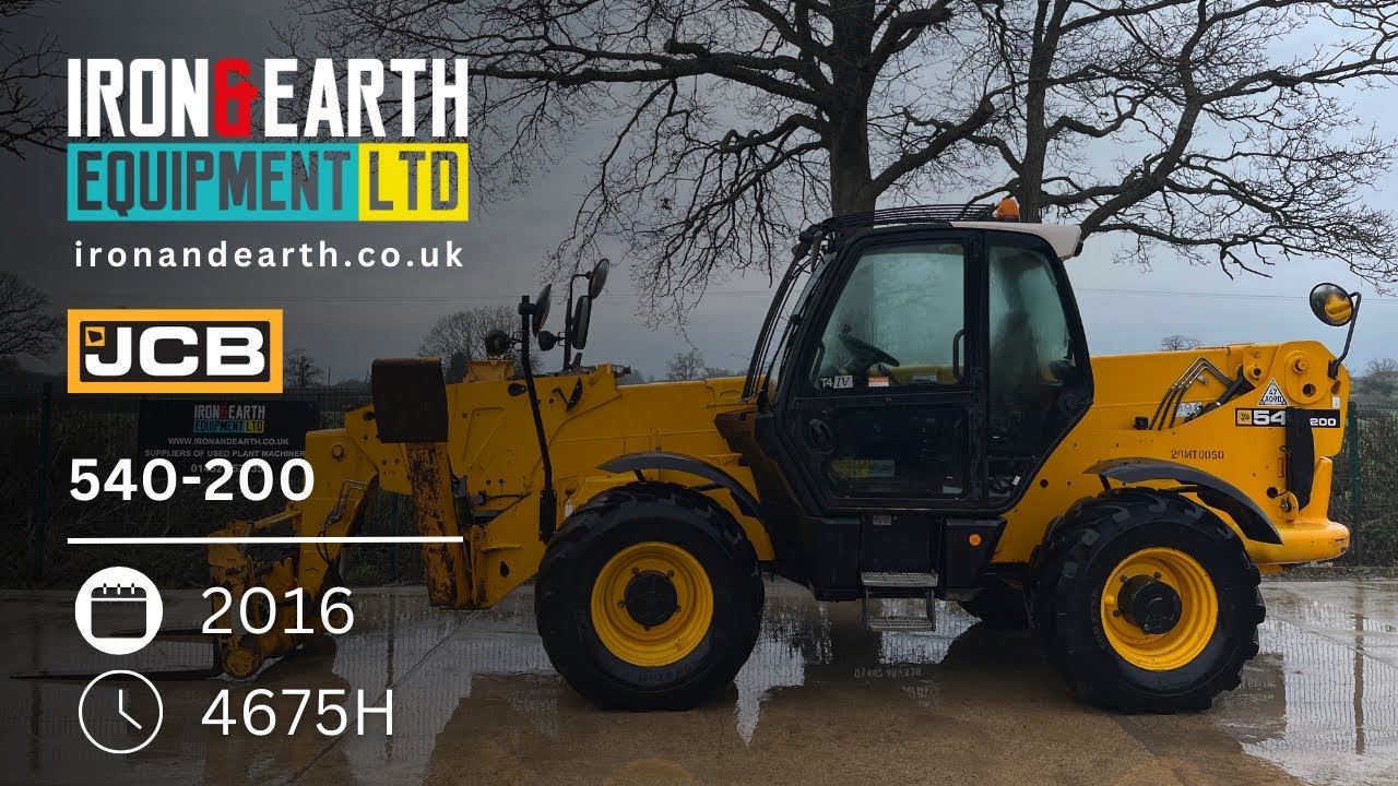 2016 JCB 540-200 Telehandler