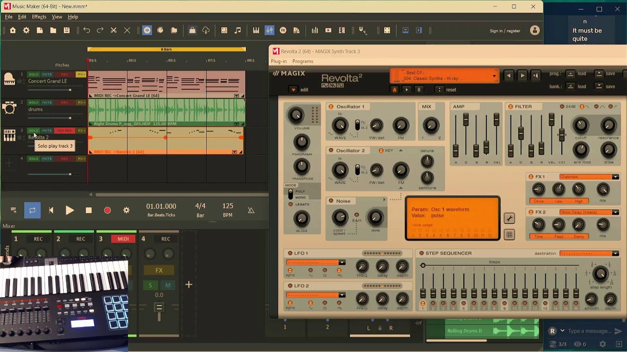 LIVE STREAM - Exploring Magix Music Maker Plus