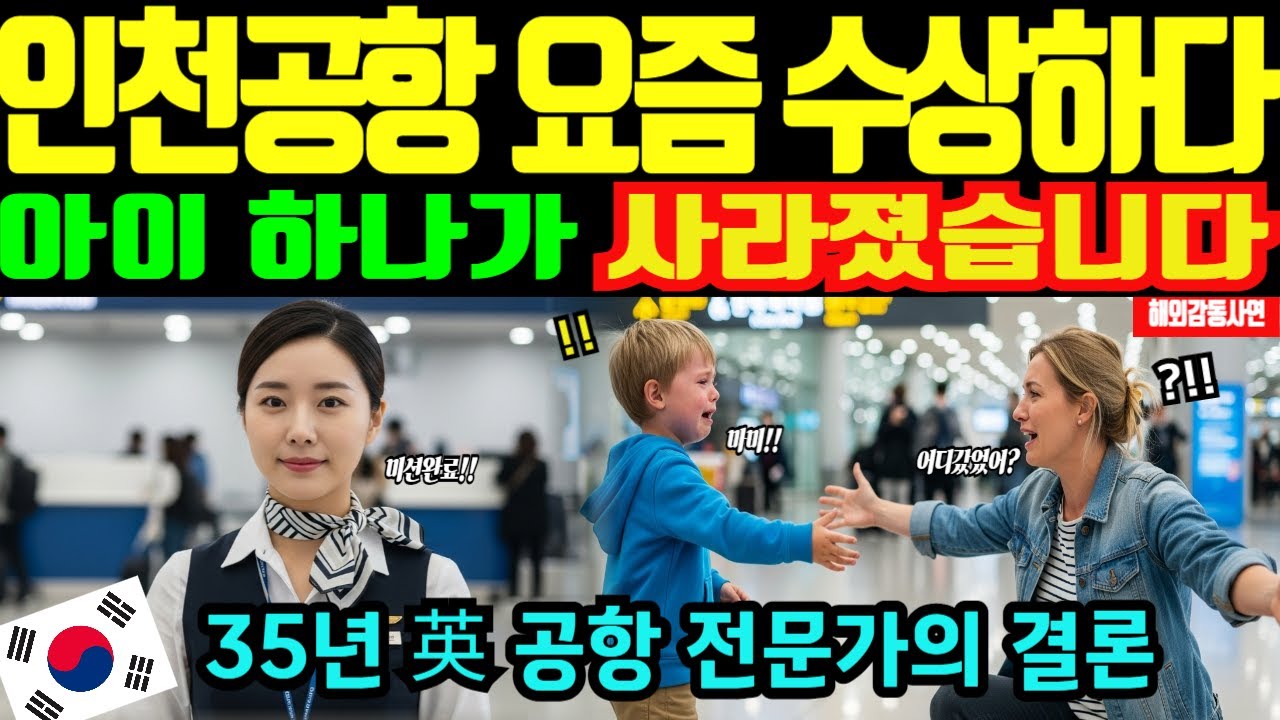 [해외감동사연] “완벽한 공항은 없다”던 영국 전문가가 인천에서 목격한 장면