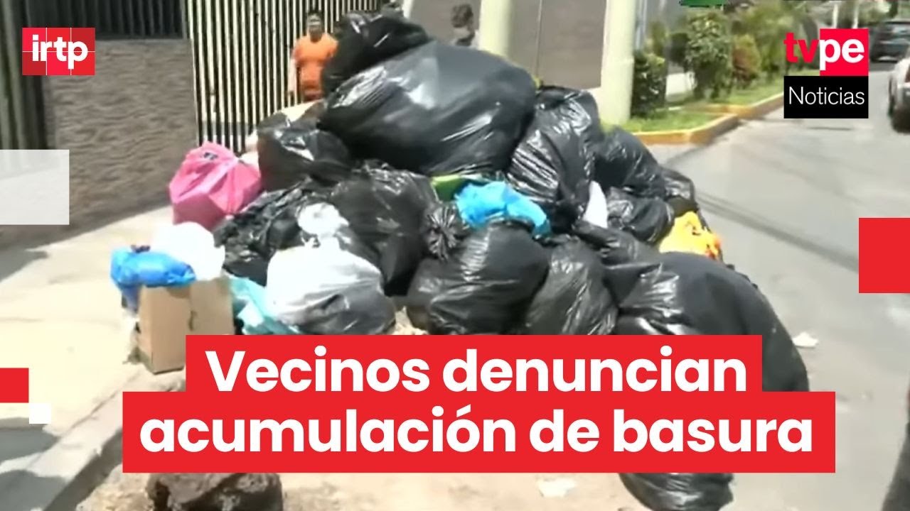 Chorrillos: vecinos denuncian varios d&iacute;as sin recojo de basura y alertan riesgo para la salud