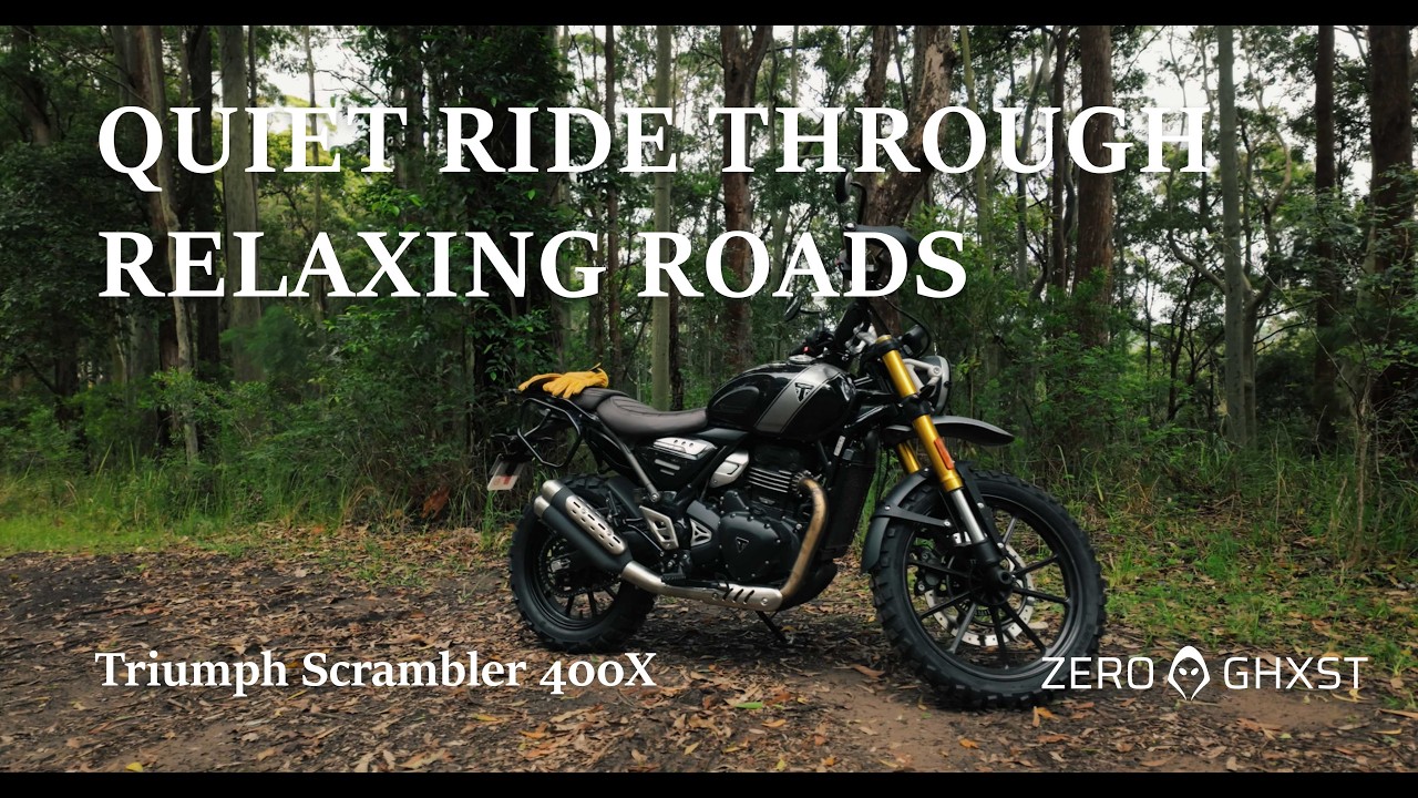 Quiet ride through relaxing roads | Triumph Scrambler 400X