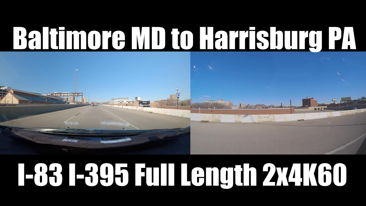 I-83 Northbound Front and Side View Full Length