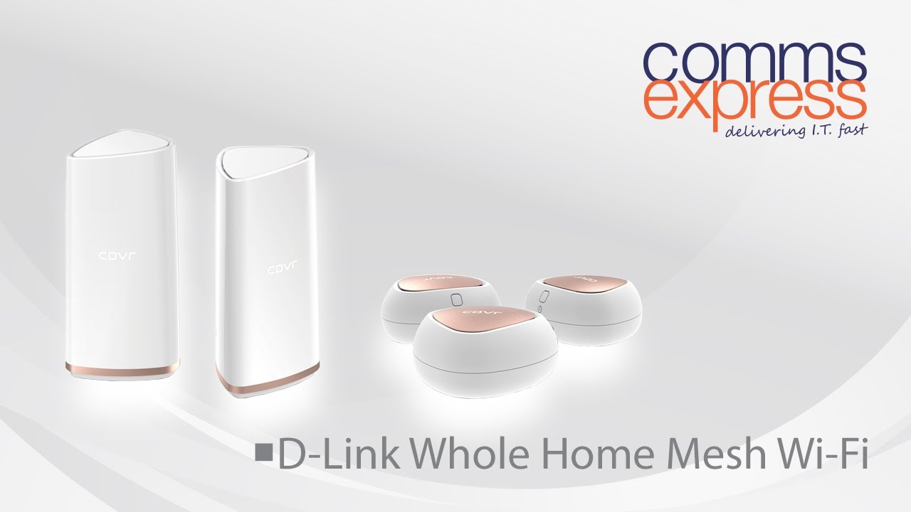D-Link Dual Band Whole Home Mesh Wi-Fi System
