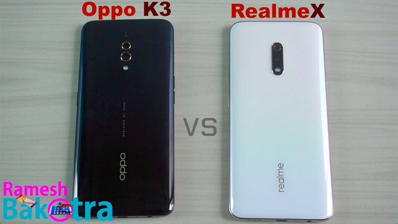 Oppo K3 vs Realme X SpeedTest and Camera Comparison
