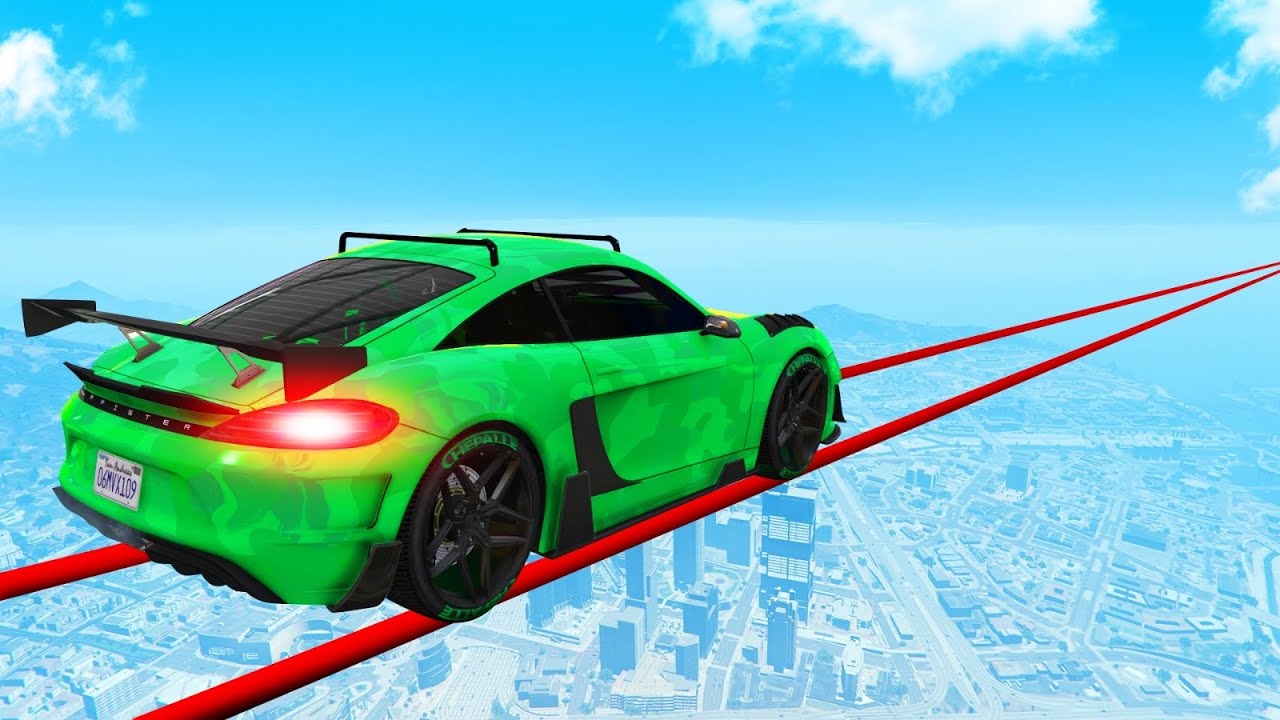 *НЕВОЗМОЖНОЕ* ИСПЫТАНИЕ ПАРКУРА! (Смешные моменты GTA 5)
