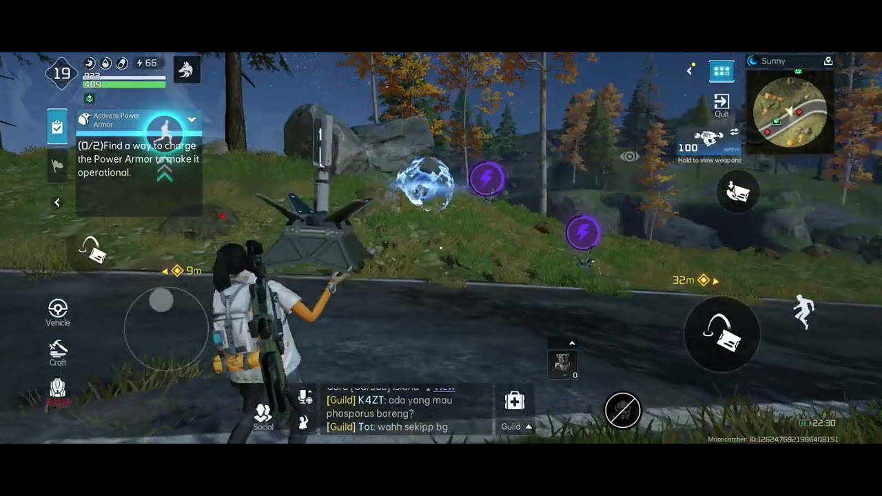 Zone commision : Activate Power Armor (Sundale valley map) - EARTH : REVIVAL
