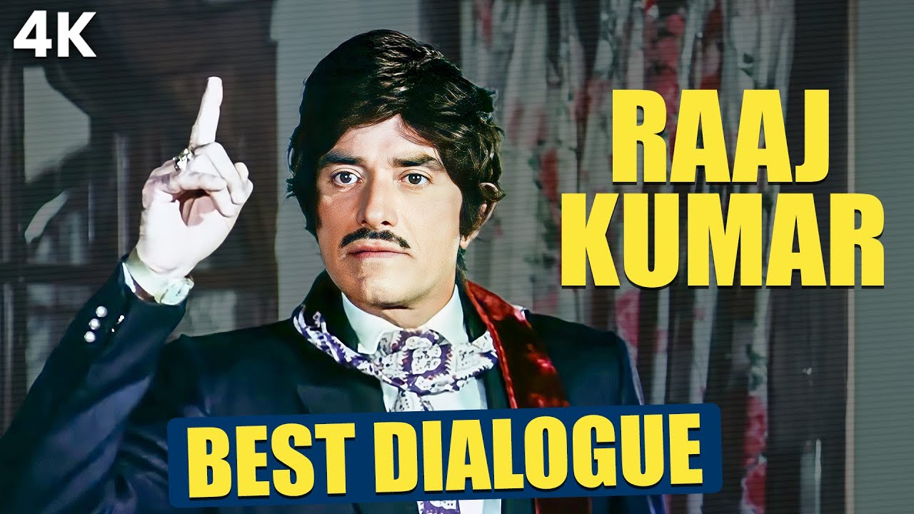 राज कुमार के बेस्ट डायलॉग्स - Non-Stop All Raaj Kumaar Dialogues | Bollywood Best Dialogue