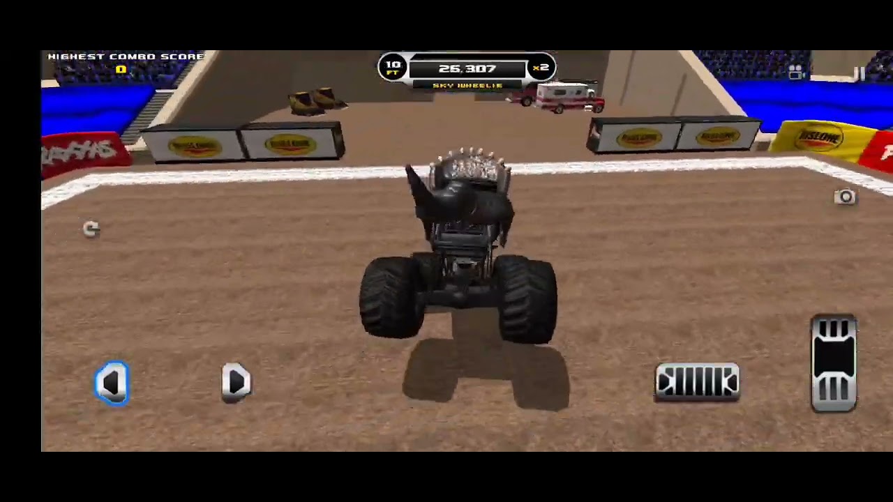 monster truck crazy freestyle