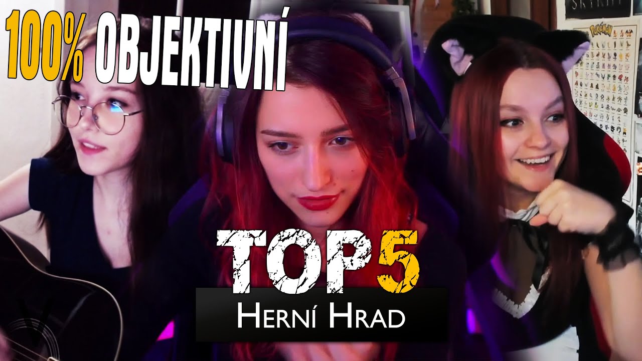 ❖ TOP 5 NEJLEP&Scaron;&Iacute; GIRL STREAMERKY! (100% OBJEKTIVN&Iacute;) | Hern&iacute; Hrad by LUKAS IV.