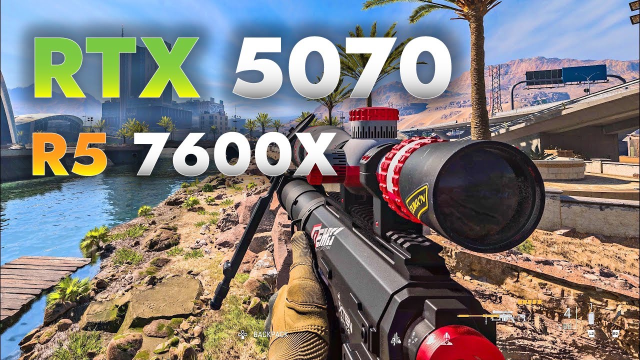RTX 5070 Warzone | Ryzen 5 7600X + RTX 5070