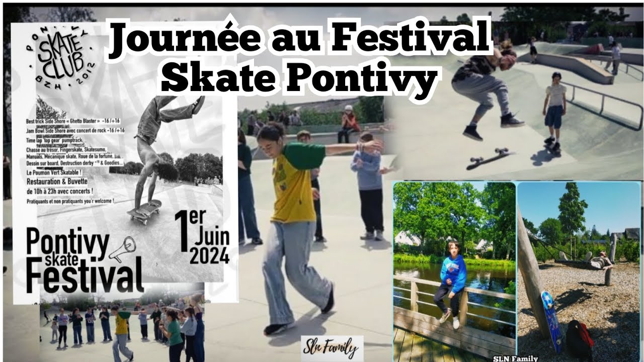 Journée au Festival Skate Pontivy(56) #slnfamily #video #skate #festival #breakdance #sports #sortie