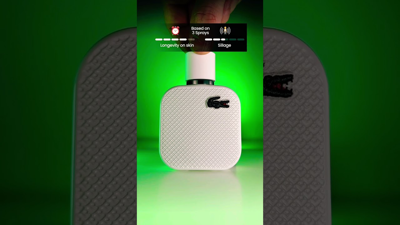 Lacoste L.12.12 Blanc For Him Eau de Toilette credit to @maxmanscents #shorts#fypシ #beauty #viral