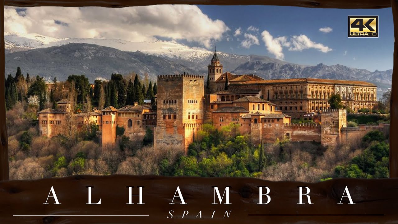 Alhambra, Granada ● Spain 🇪🇸 【4K】 Aerial Cinematic Drone