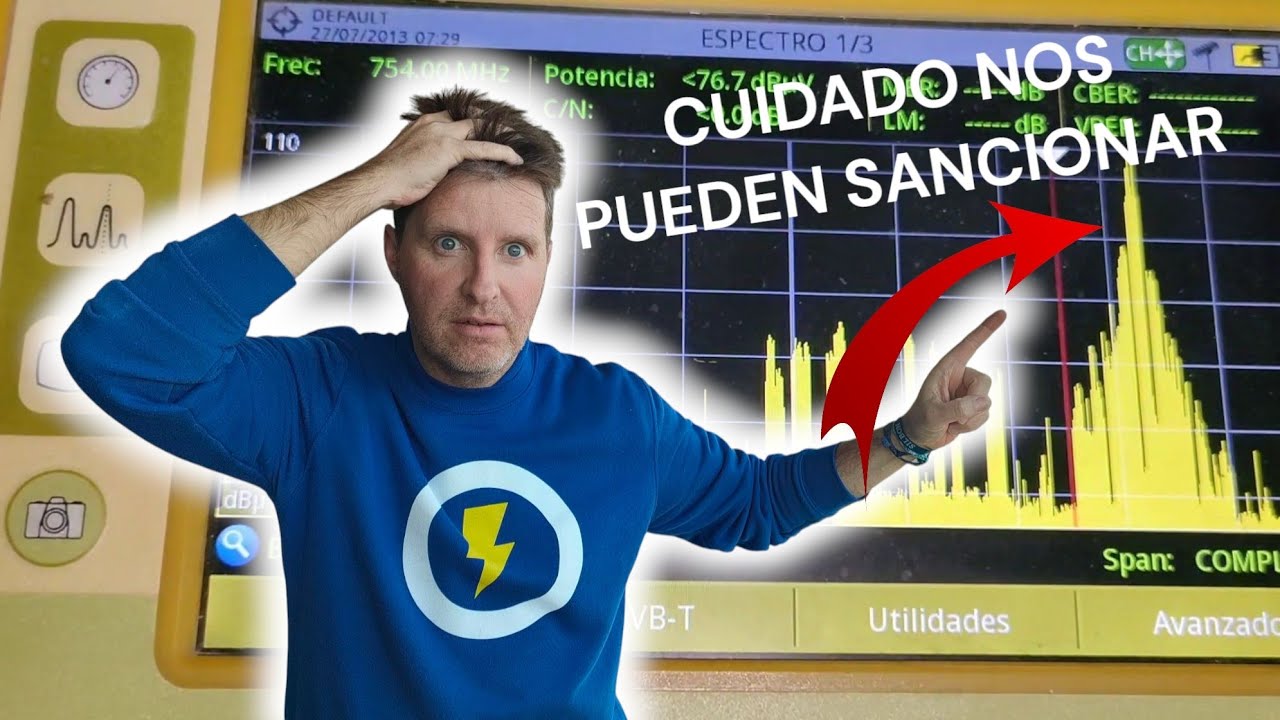 PELIGRO DE SANCION SI NO MANTIENES TUS EQUIPOS ANTENA MUCHO CUIDADO