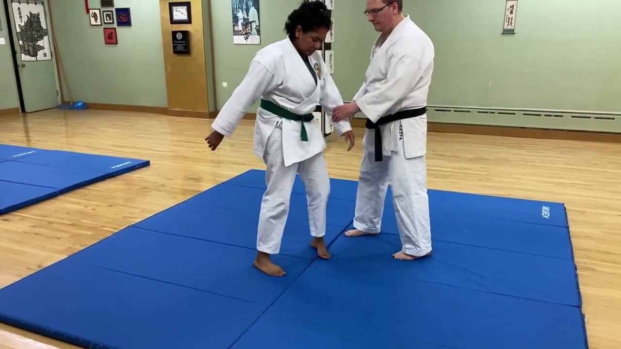 Meibukan Goju Ryu Karate Saifa Takedown 4