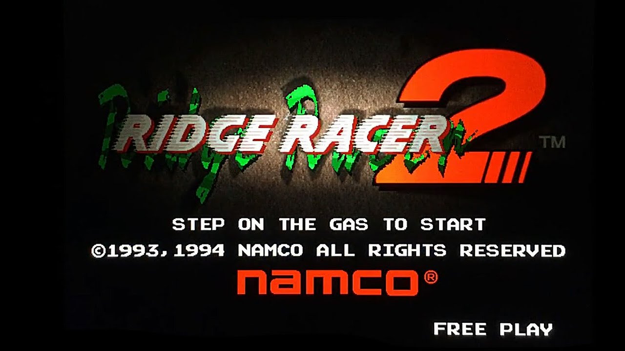 【NAMCO】AC『リッジレーサー』+『リッジレーサー２』+『レイブレーサー』_プレイ動画（仮UP）