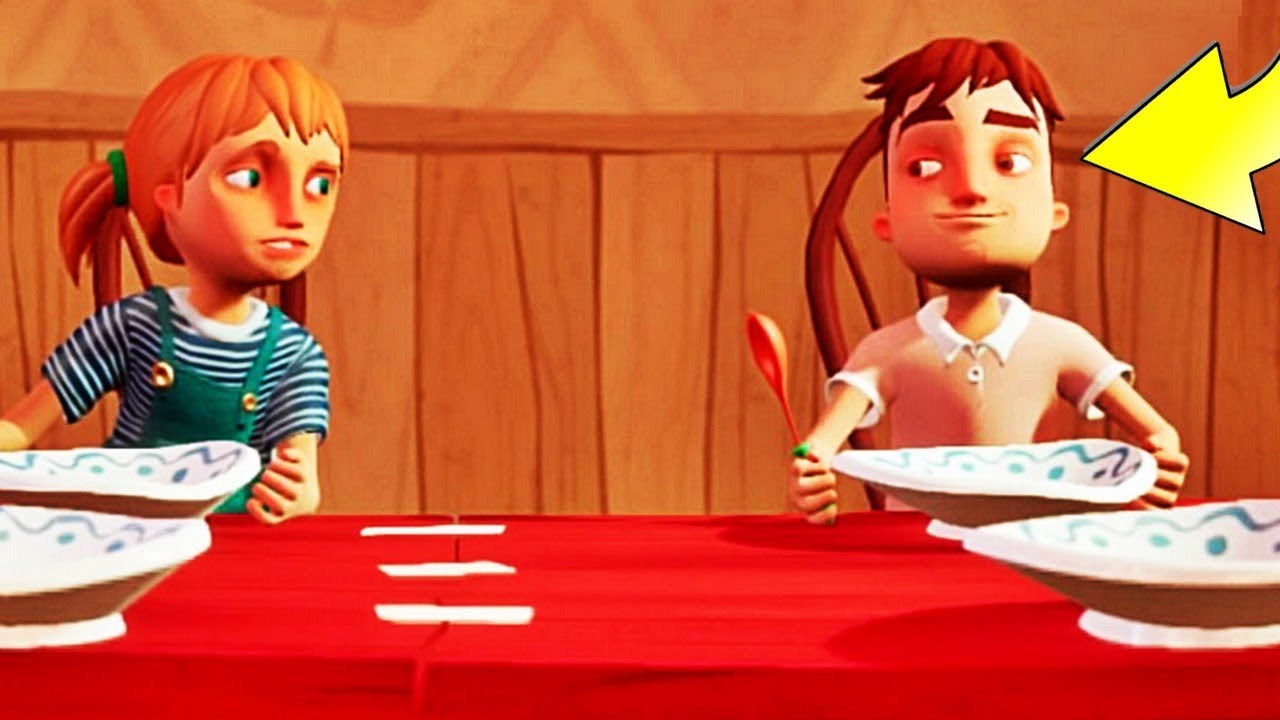 LA VRAIE HISTOIRE DES ENFANTS DE MON VOISIN ! | Hello Neighbor Hide & Seek