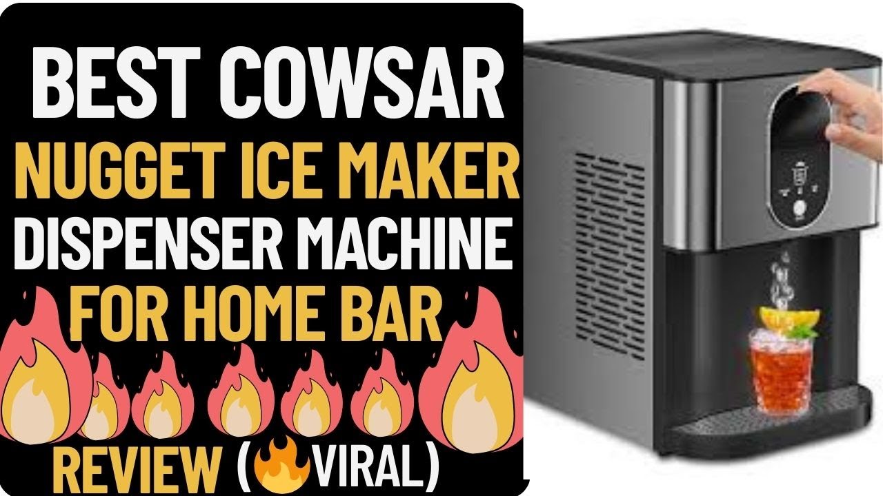 Лучший льдогенератор COWSAR Nugget для домашнего бара: обзор (🔥Вирусный)