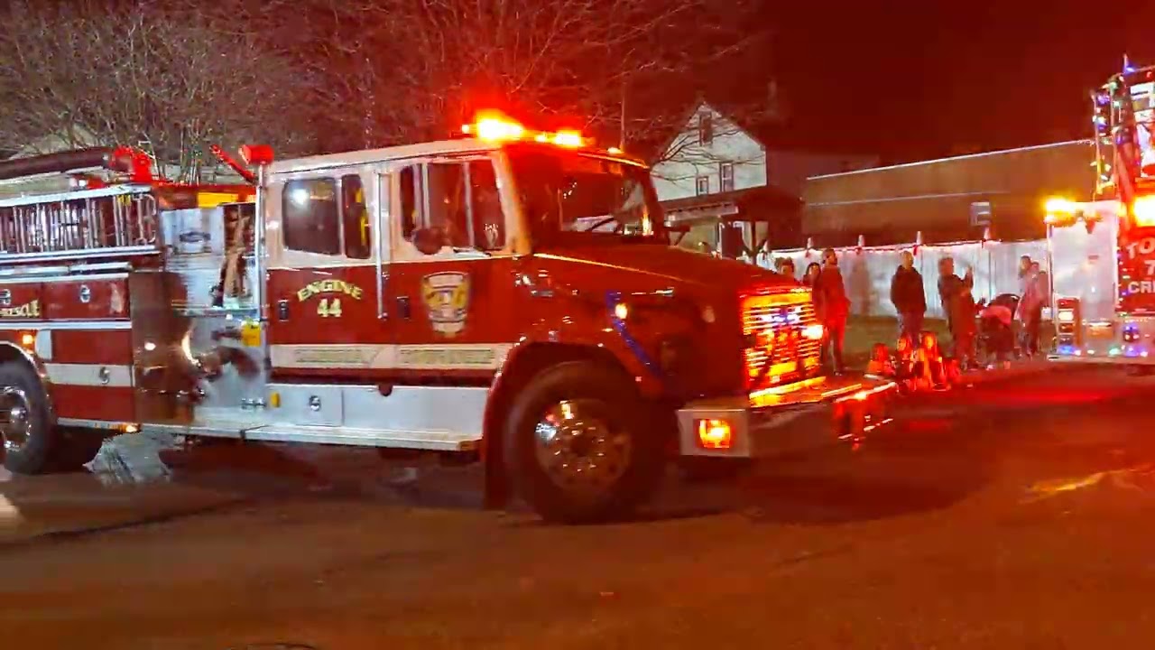 A small town Christmas Parade and tree lighting Gallitzin PA 2023