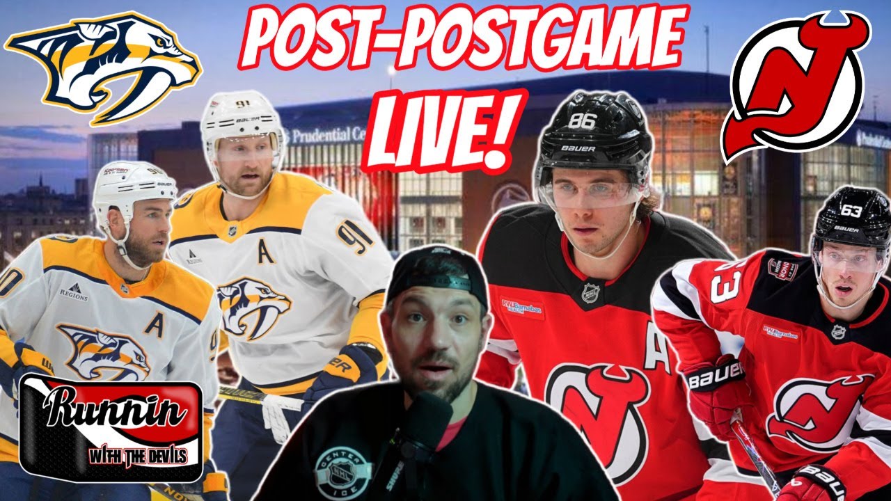 NJ Devils vs. Nashville Predators Post-Postgame LIVE! 1/29/26 DEVILS WIN 3-2 IN OT!