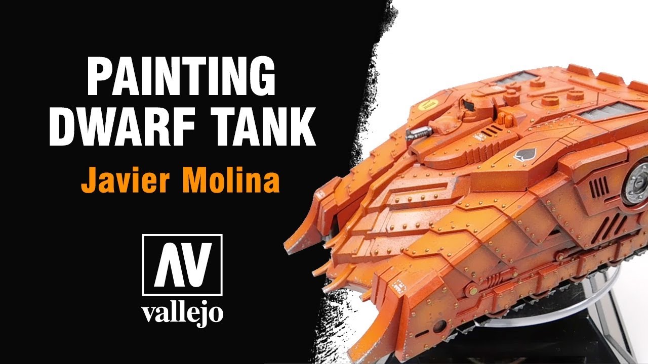 Painting Dwarf tank with vallejo Mecha Colors