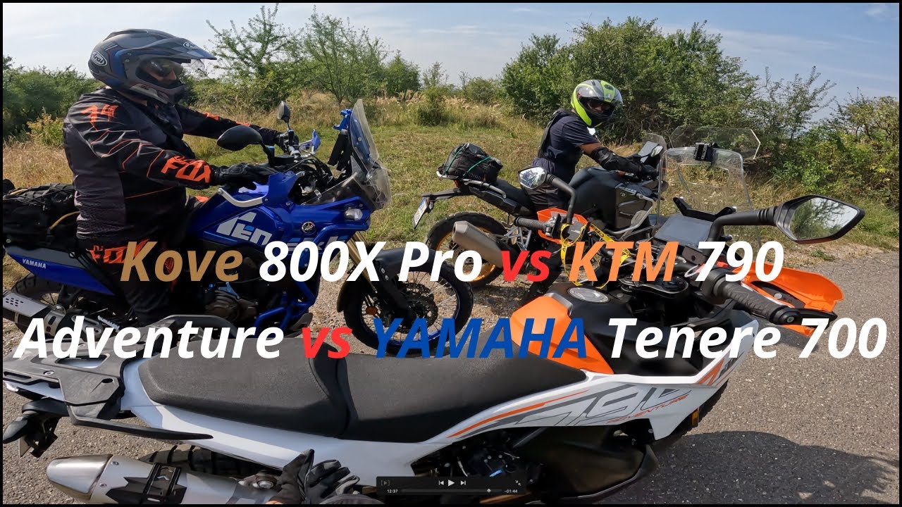 Kove 800X Pro vs KTM 790 Adventure vs Yamaha Tenere 700
