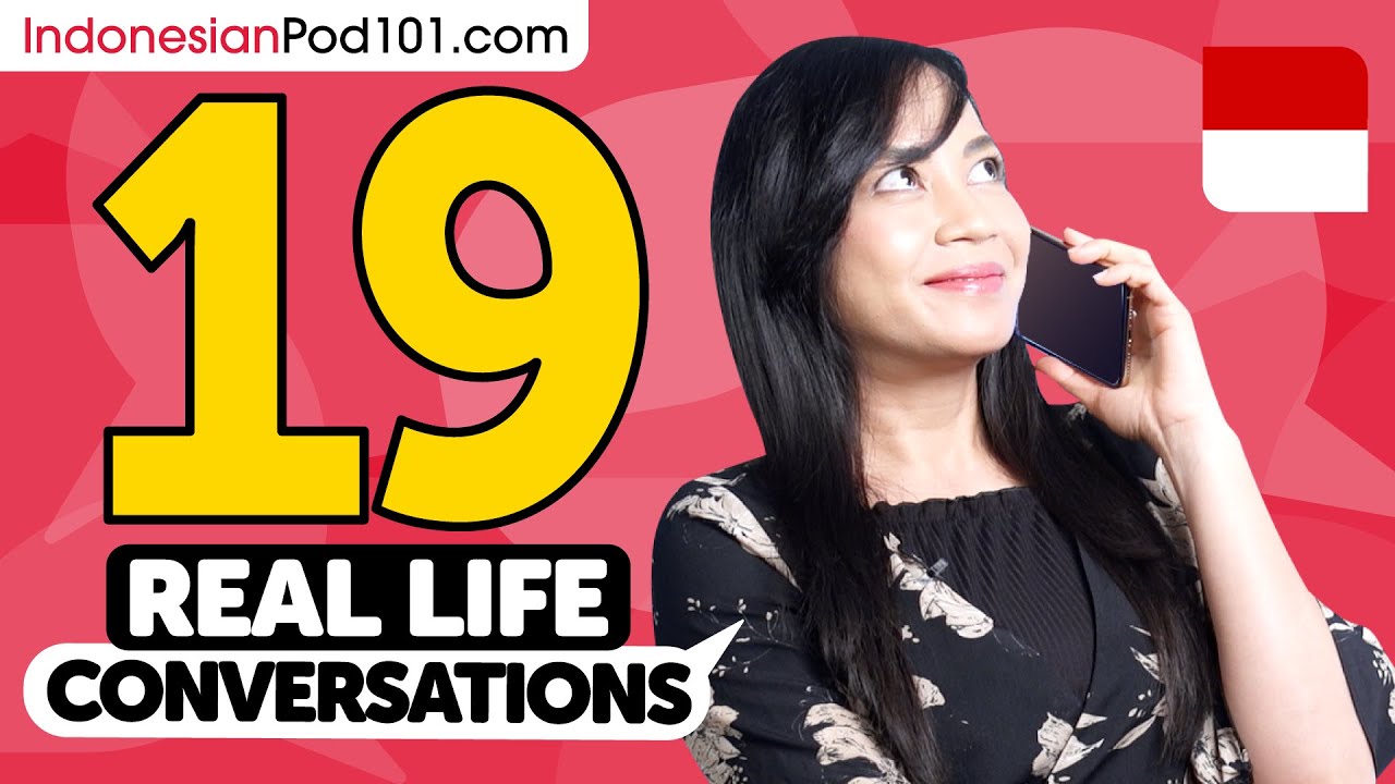 19 Daily Indonesian Conversations - Learn Basic Indonesian Phrases